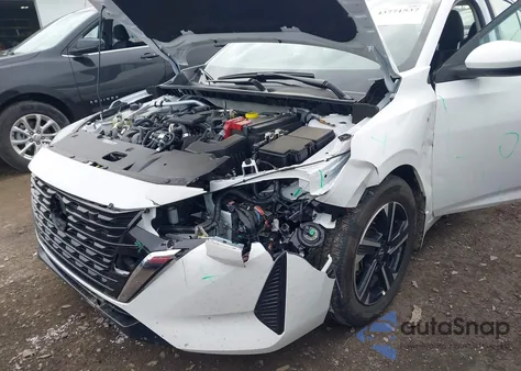 2025 Nissan Sentra Sv из США, поврежденный, VIN 3N1AB8CV3SY248775